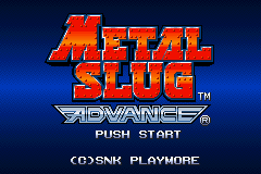 Metal Slug Advance screenshot 3 for GameBoy Advance